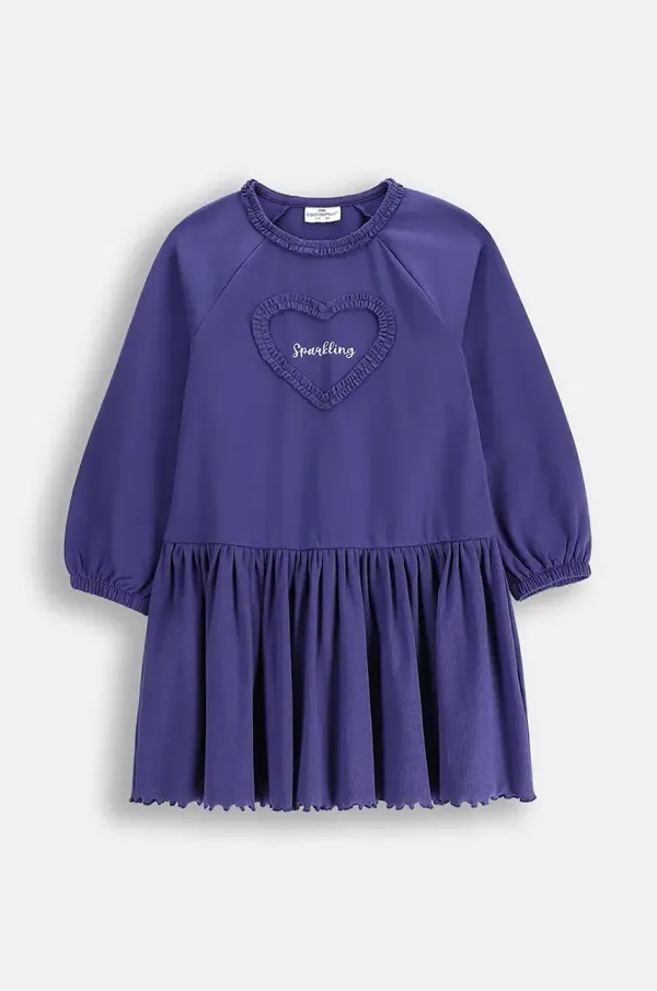 Coccodrillo Obleka Coccodrillo mornarsko modra barva, COSMIC GIRL KIDS