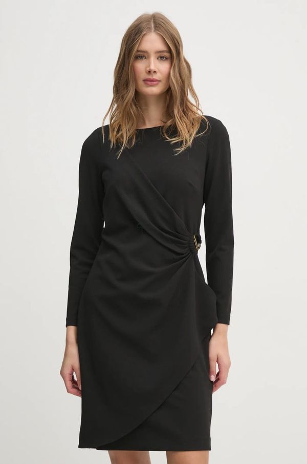 DKNY Obleka Dkny črna barva, DD4H1242