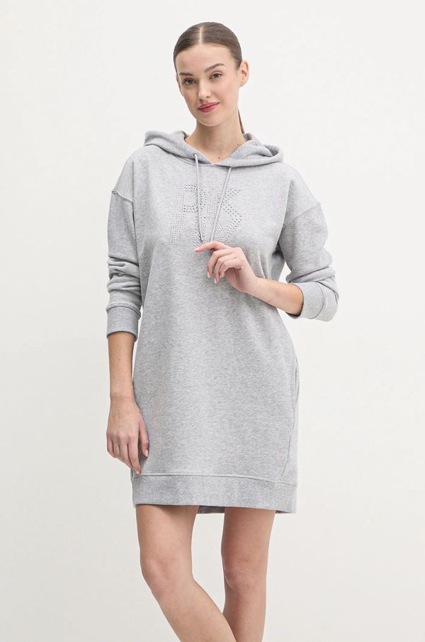 DKNY Obleka Dkny siva barva, DP5D4884