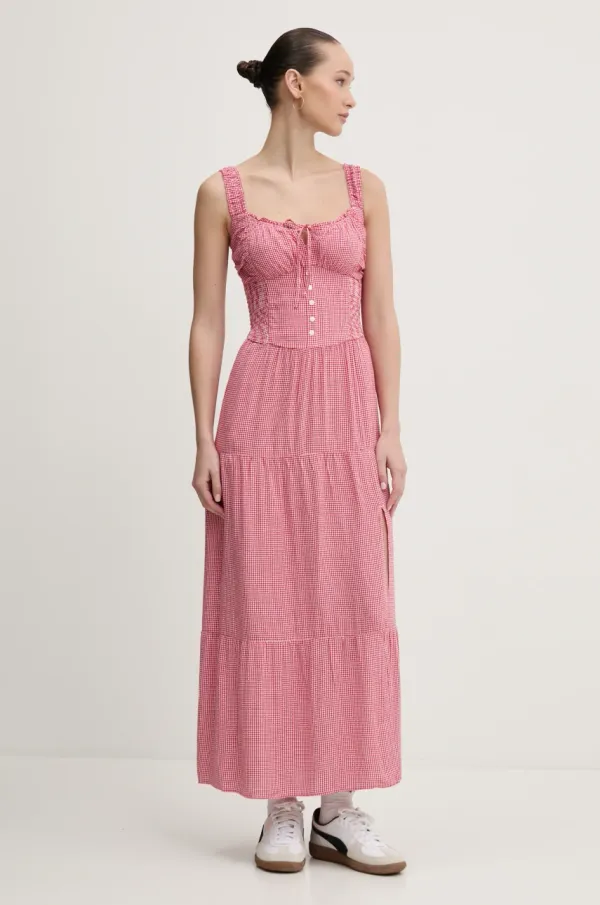 Hollister Co. Obleka Hollister Co. rdeča barva, KI359-5014