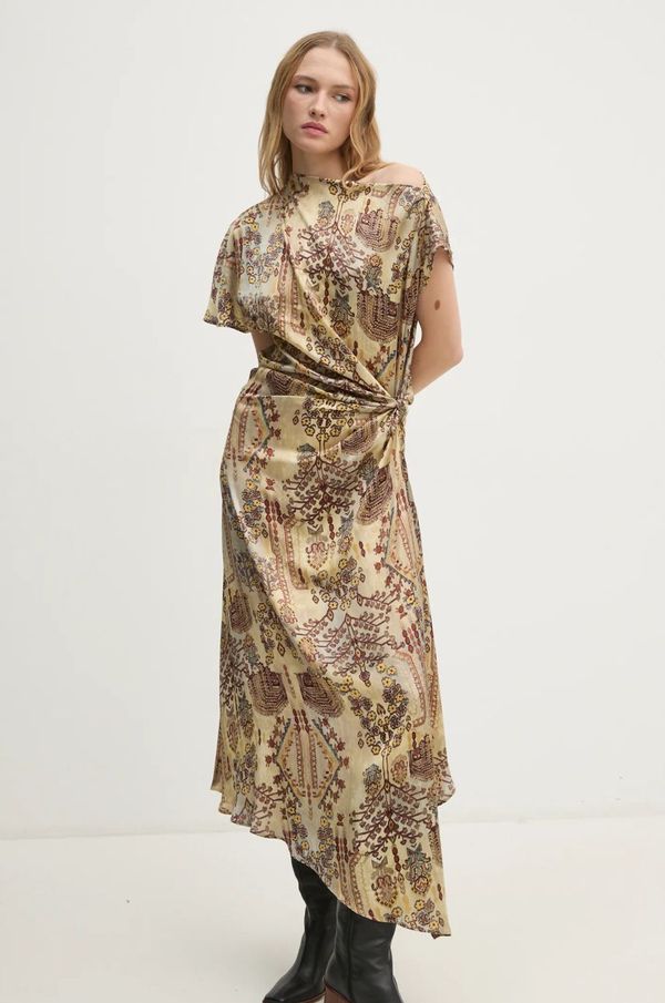 Hoss Intropia Obleka Hoss Intropia bež barva, 8228033