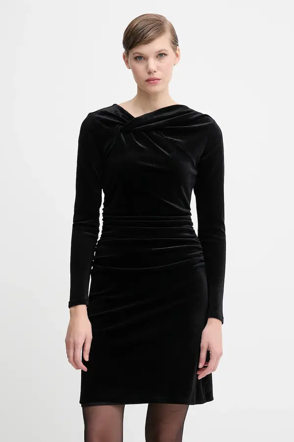 DKNY Obleka iz velurja Dkny