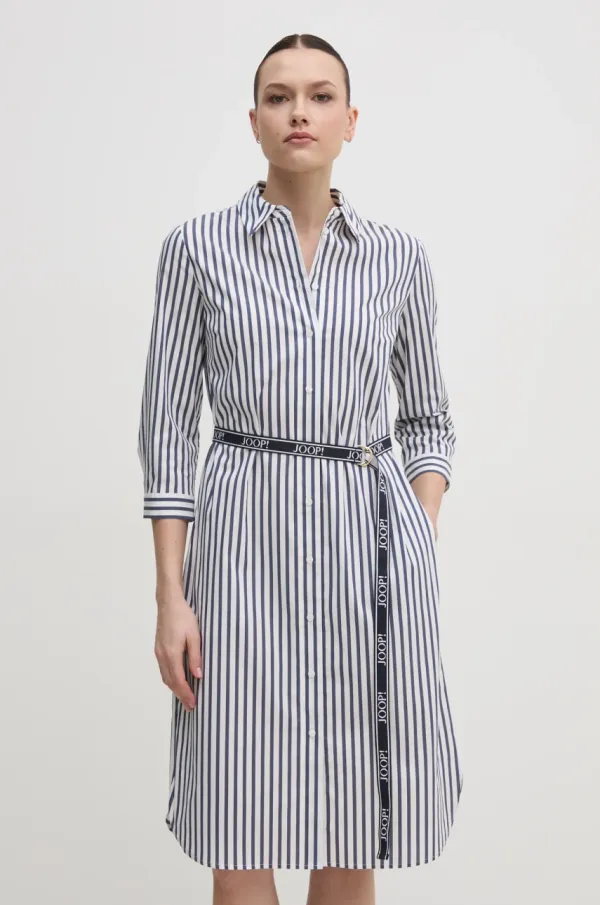 Joop! Obleka Joop! bela barva, 30046521