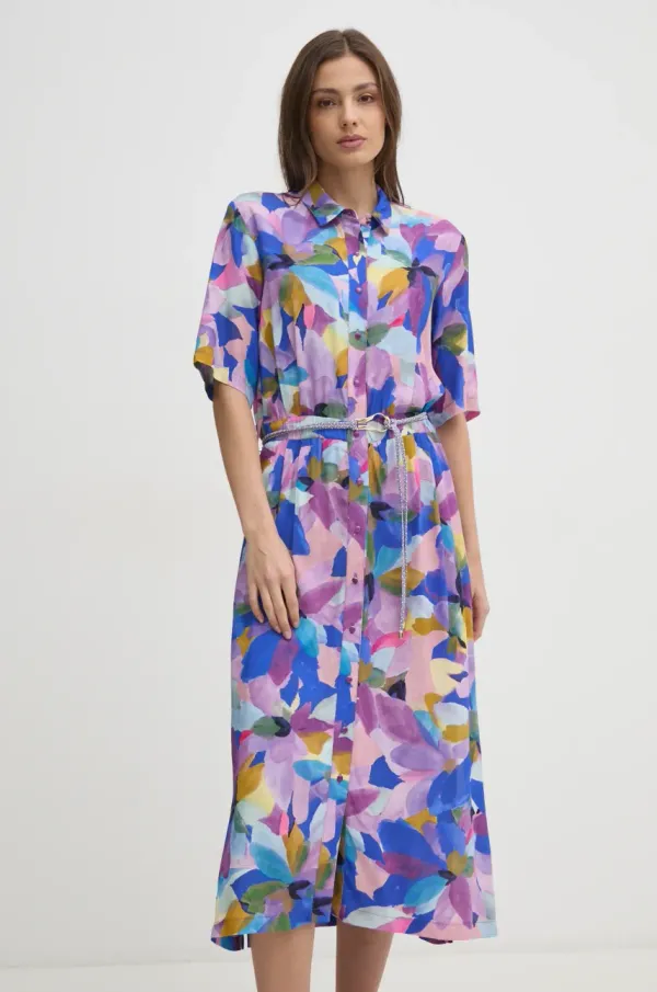 La Petite Française Obleka La Petite Française ROGER vijolična barva, ROGER