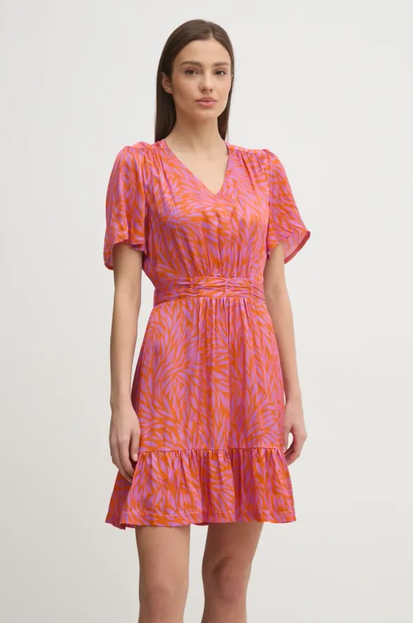 La Petite Française Obleka La Petite Française RYHANA oranžna barva, RYHANA