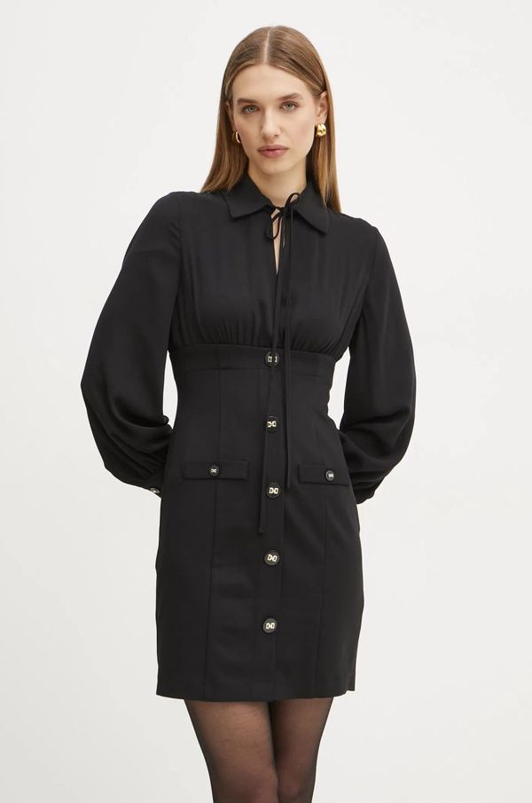 Liu Jo Obleka Liu Jo črna barva, WF4384 J9189