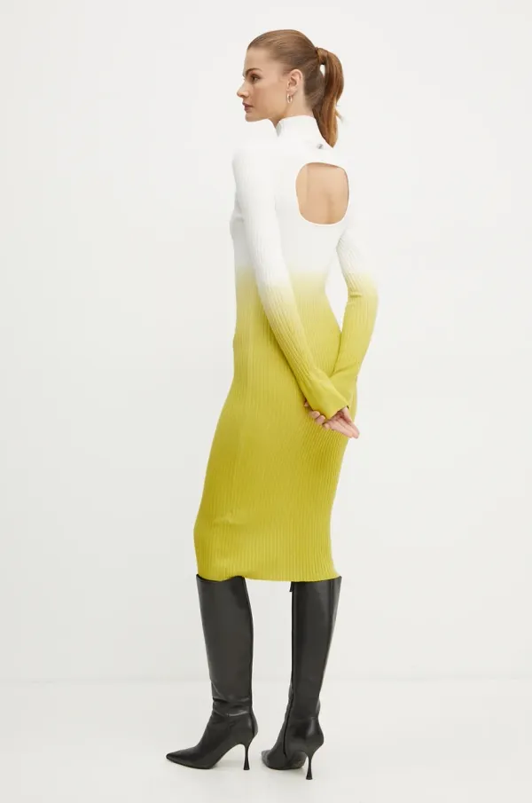 Liu Jo Obleka Liu Jo zelena barva, WF4356 MA47P