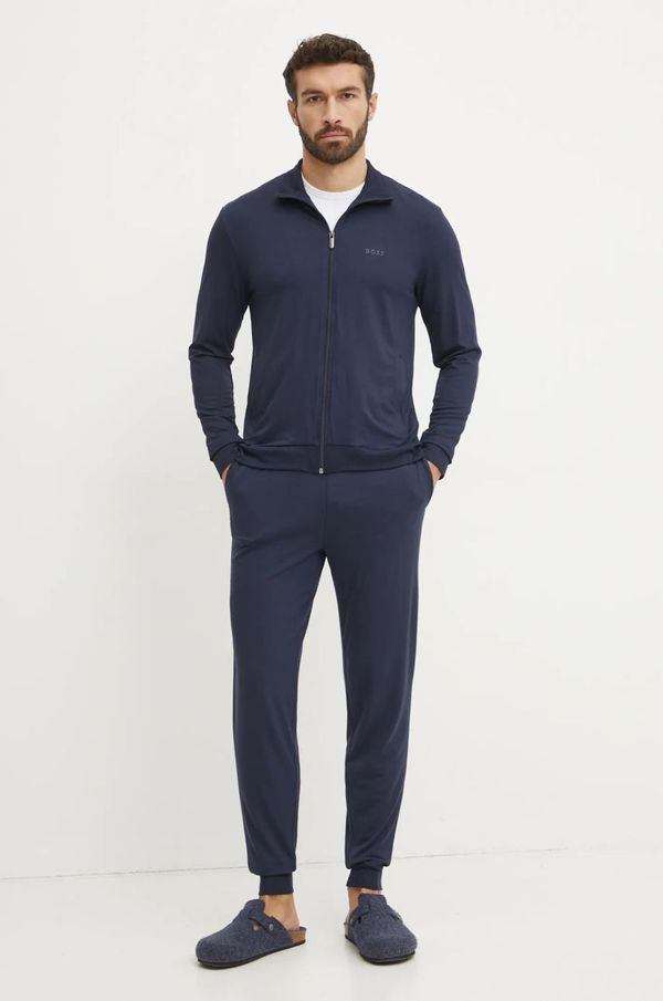 BOSS Obleka lounge BOSS mornarsko modra barva, 50535856