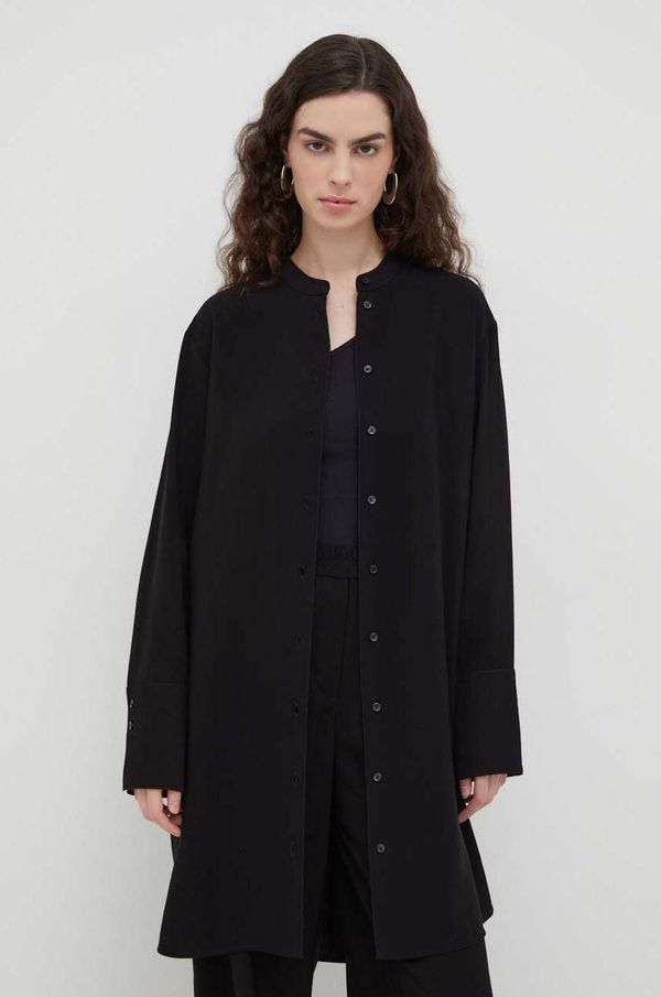 Marc O'Polo Obleka Marc O'Polo črna barva 310107221323