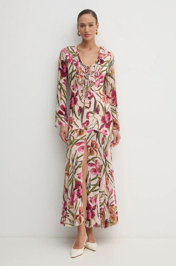 Marciano Guess Obleka Marciano Guess IRIS roza barva, 5RGK41 9603Z