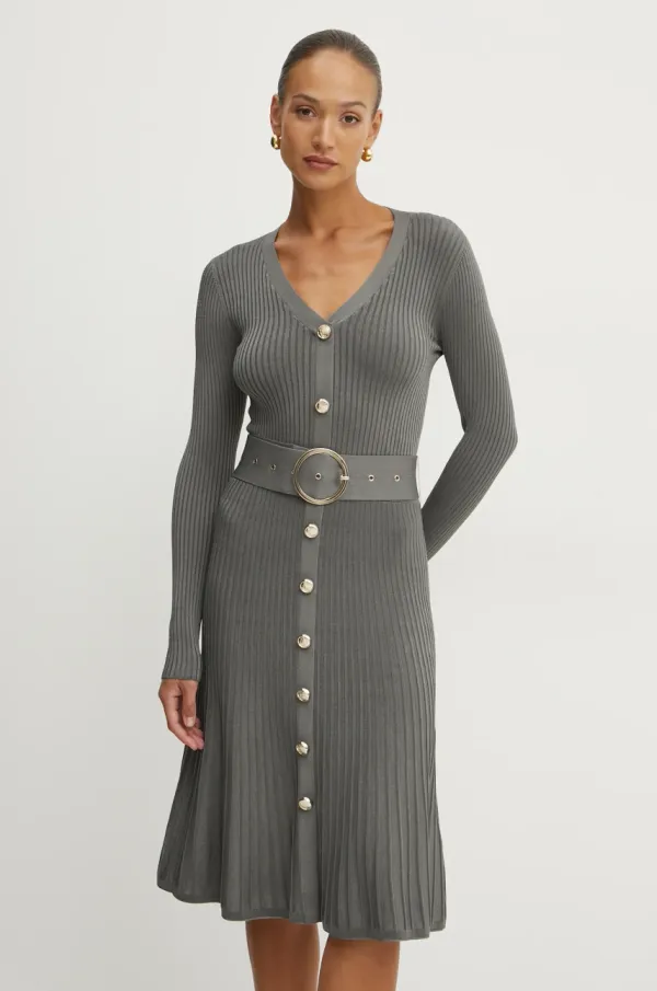 Marciano Guess Obleka Marciano Guess NEW DILETTA zelena barva, 5RGK87 5036Z