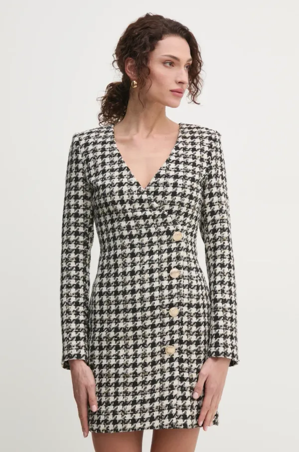 Marciano Guess Obleka Marciano Guess SEVILLA črna barva, 5RGK78 7278A