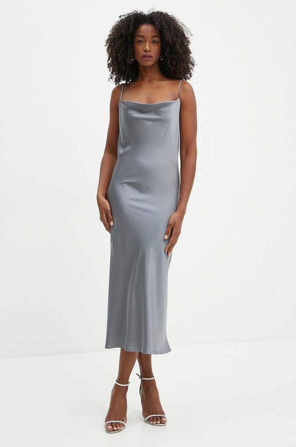 Marella Obleka Marella siva barva, 2423226131200