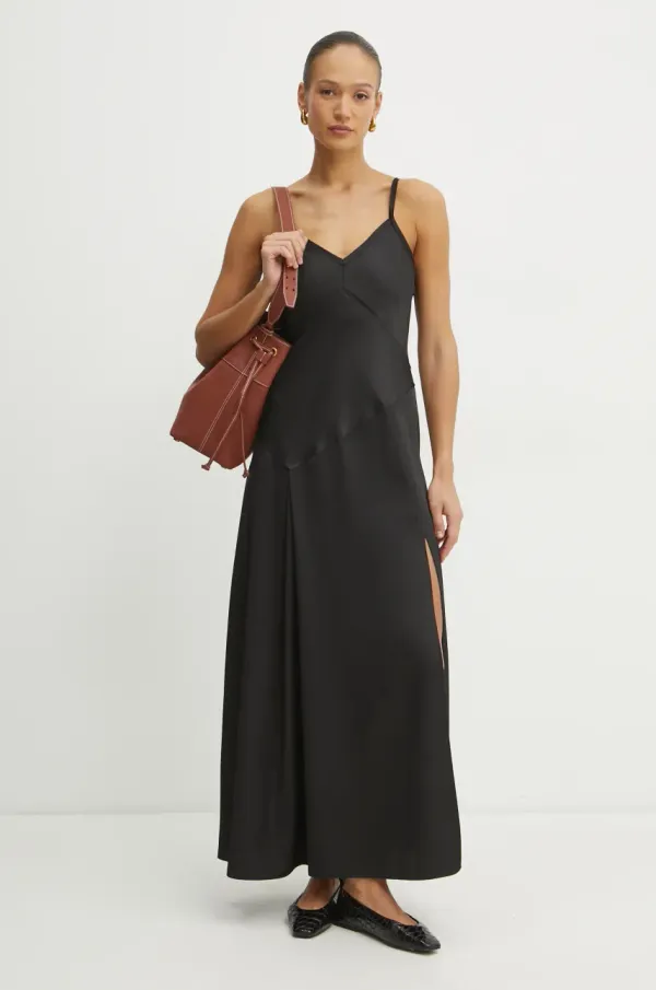 Max&Co. Obleka MAX&Co. črna barva, 2516221121200