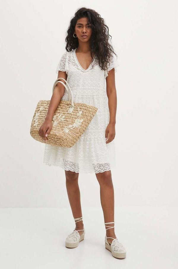 Medicine Obleka Medicine bež barva