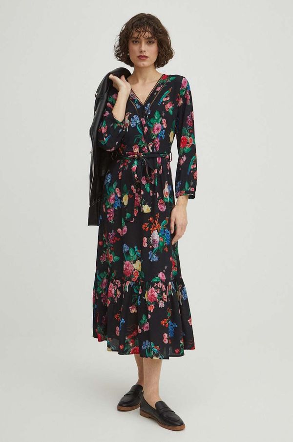 Medicine Obleka Medicine črna barva