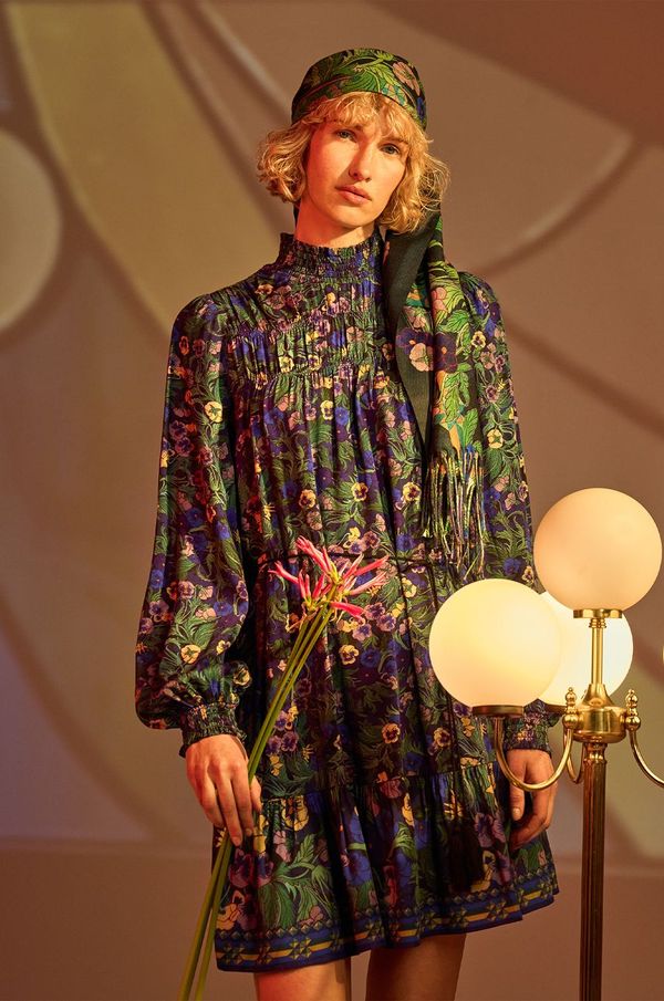 Medicine Obleka Medicine mornarsko modra barva