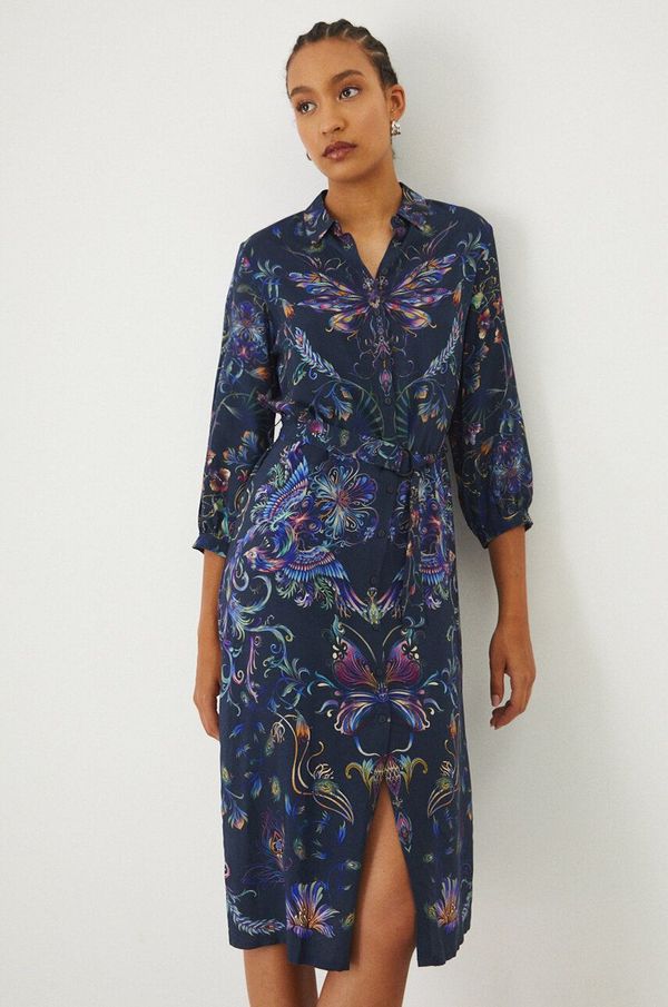 Medicine Obleka Medicine mornarsko modra barva