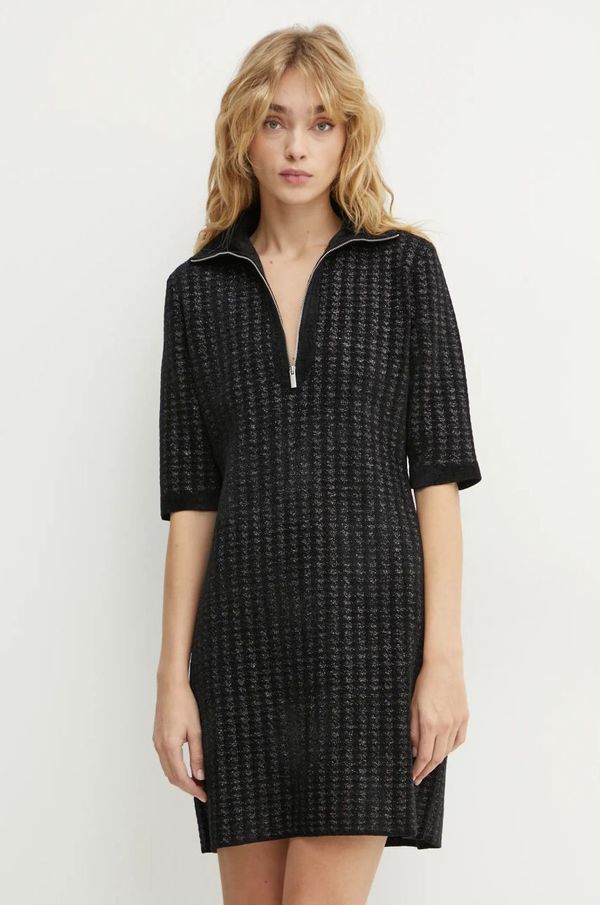 Morgan Obleka Morgan RMARS črna barva, RMARS