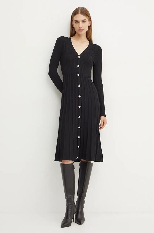 Morgan Obleka Morgan RMATISS črna barva, RMATISS