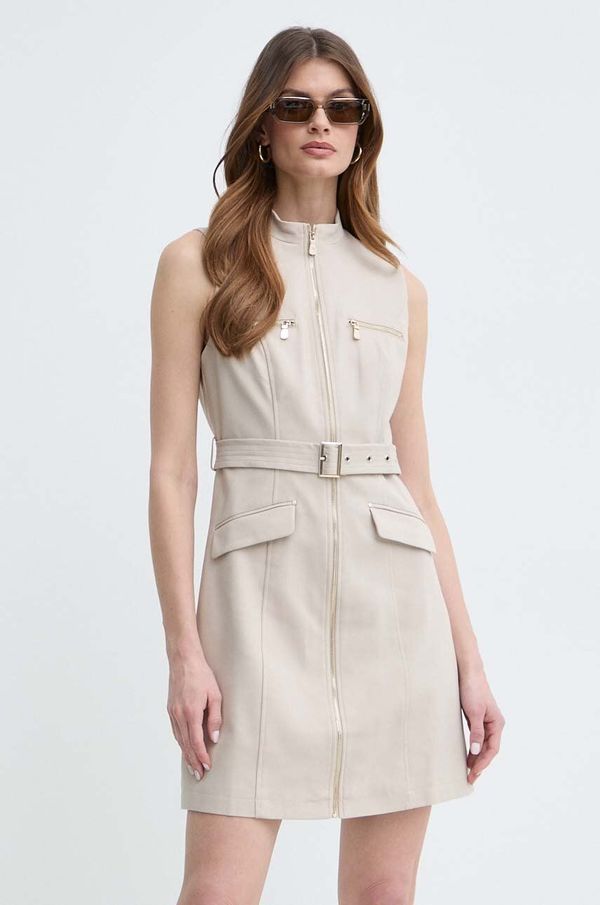 Morgan Obleka Morgan ROMEA bež barva, ROMEA