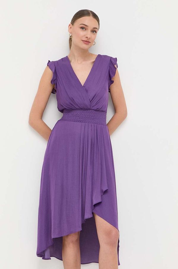 Morgan Obleka Morgan vijolična barva