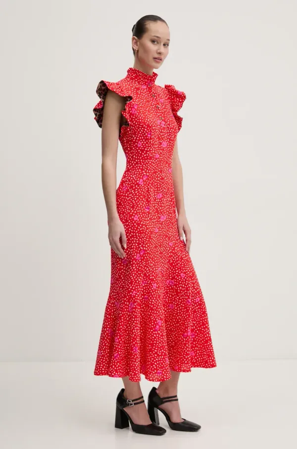 Never Fully Dressed Obleka Never Fully Dressed rdeča barva, NFDDR1901