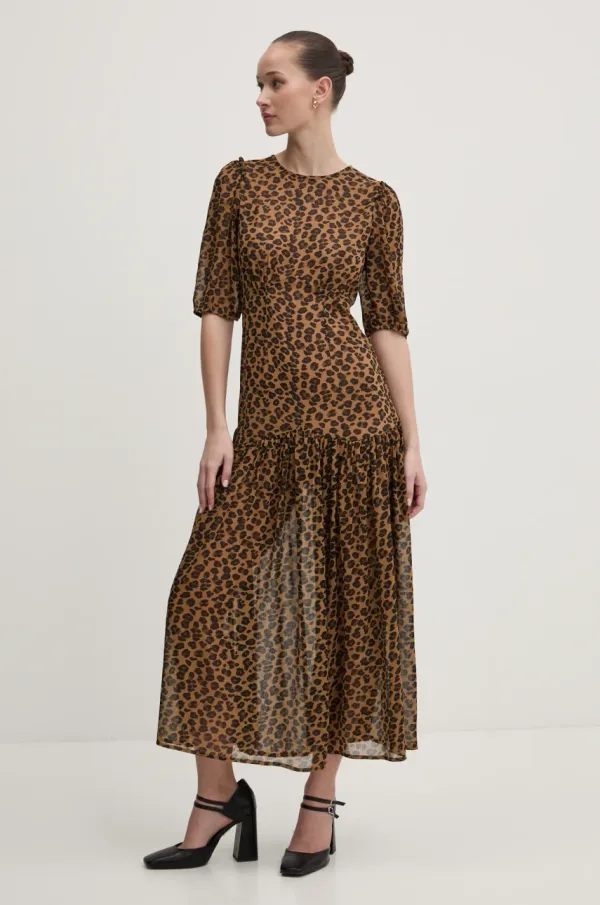 Never Fully Dressed Obleka Never Fully Dressed rjava barva, NFDDR1851