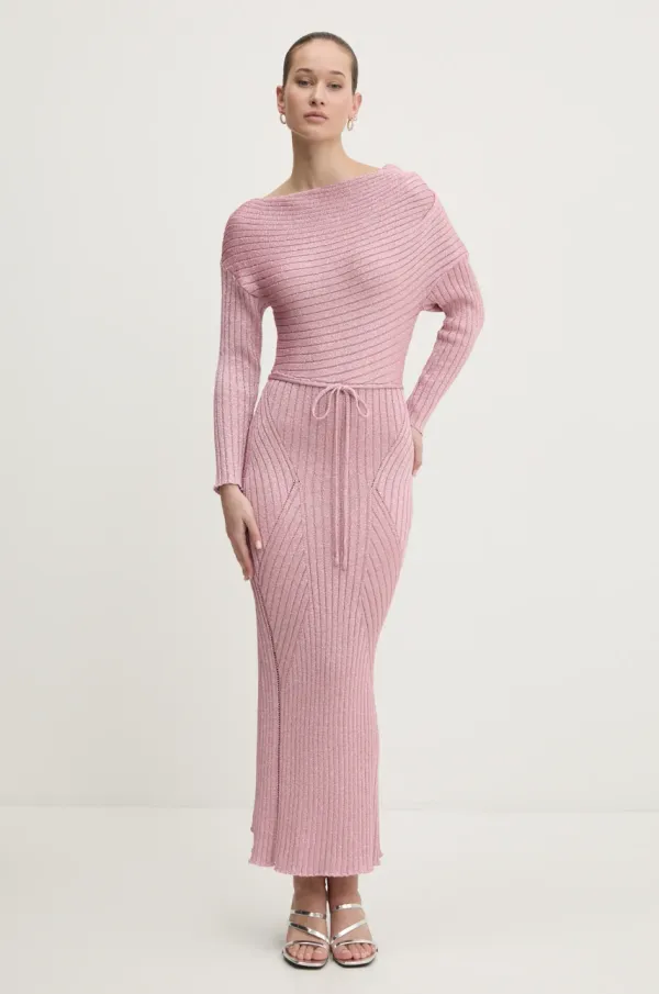 Never Fully Dressed Obleka Never Fully Dressed roza barva, NFDKN605