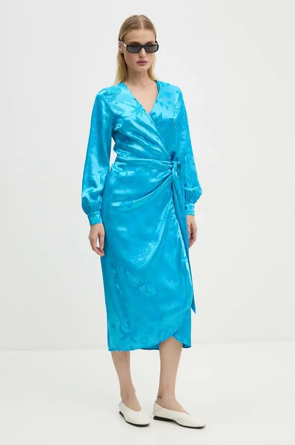 Never Fully Dressed Obleka Never Fully Dressed Vienna Wrap Dress