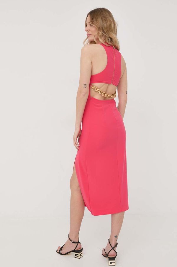 Patrizia Pepe Obleka Patrizia Pepe roza barva