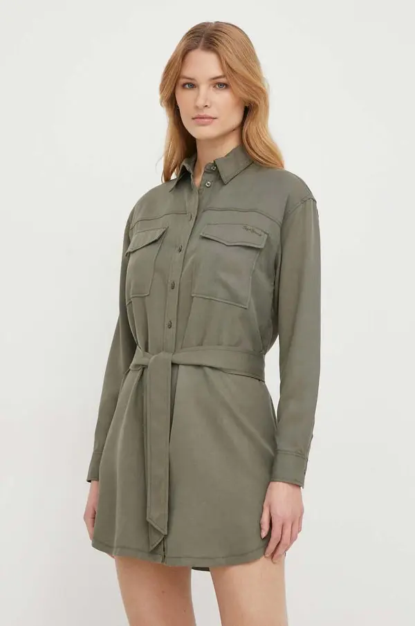Pepe Jeans Obleka Pepe Jeans Beate