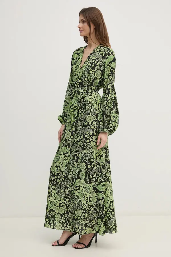 DIANE VON FURSTENBERG Obleka s primesjo svile DIANE VON FURSTENBERG