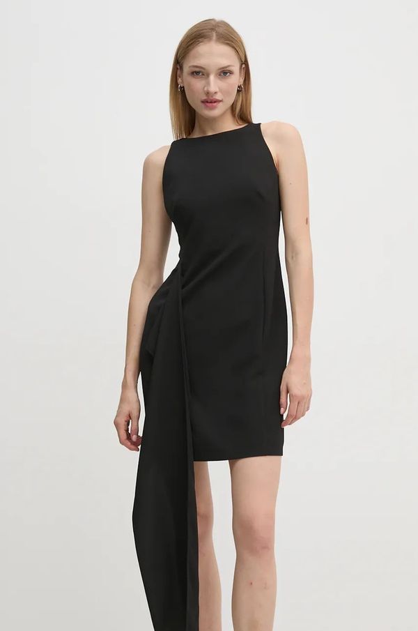 Sandro Ferrone Obleka Sandro Ferrone črna barva, SFS23YBEBOLLETTA