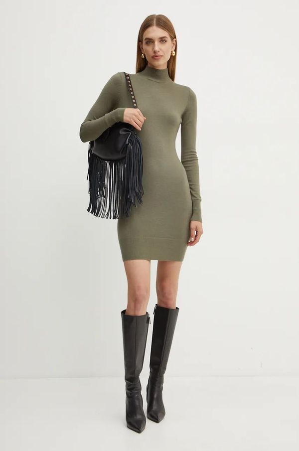 Silvian Heach Obleka Silvian Heach BENEL zelena barva, GPA24307VE