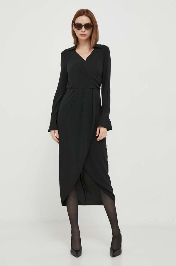 Sisley Obleka Sisley črna barva