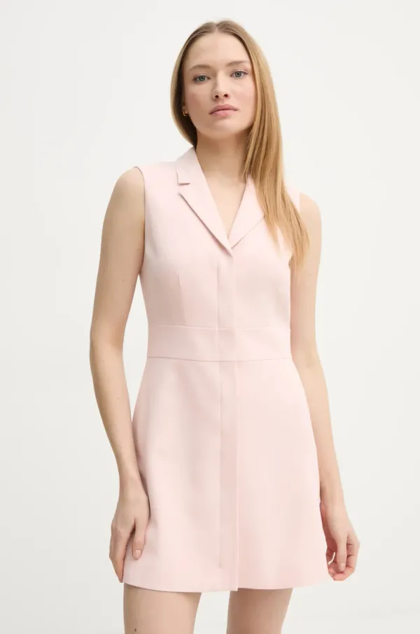 Theory Obleka Theory roza barva, O1109602