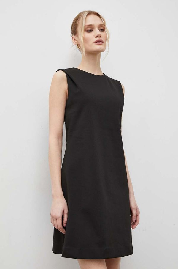 Tiger of Sweden Obleka Tiger Of Sweden črna barva