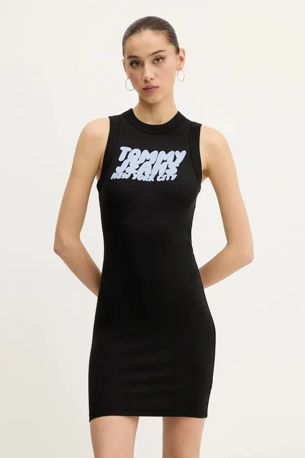 Tommy Jeans Obleka Tommy Jeans