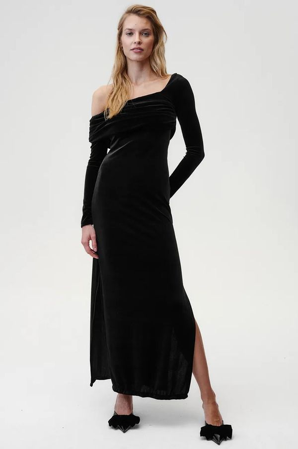 Undress Code Obleka Undress Code Femme Fatale Dress črna barva, 739