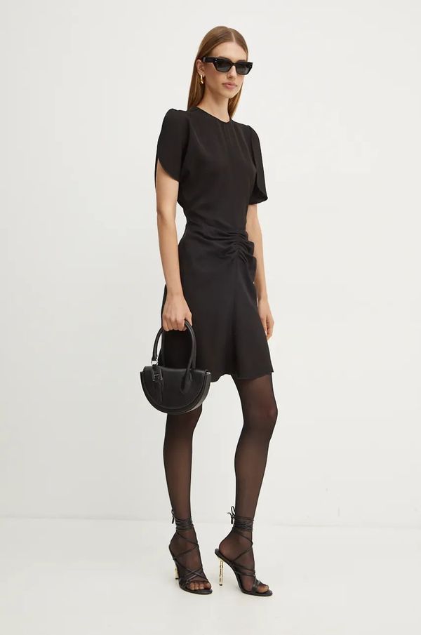 Victoria Beckham Obleka Victoria Beckham črna barva, 1424WDR006087A