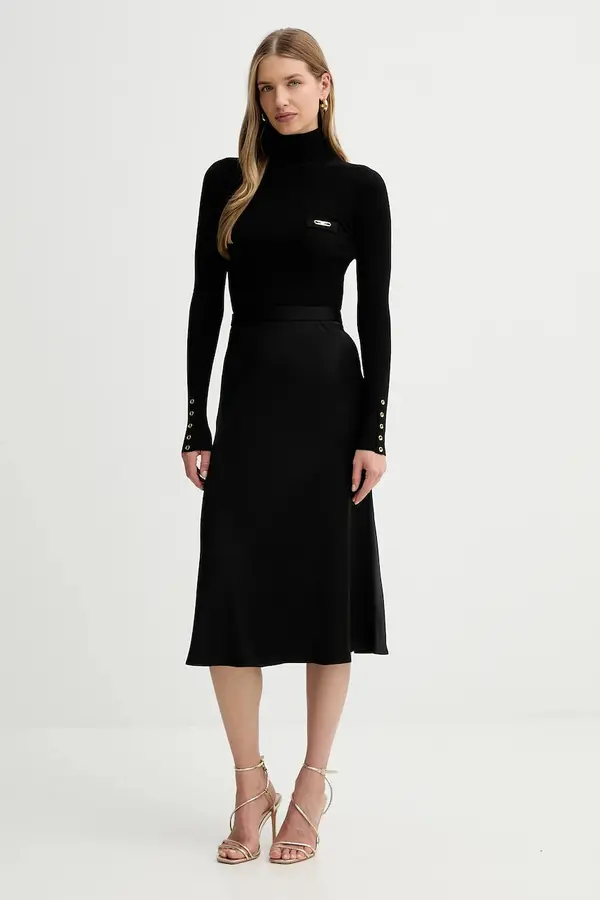 Elisabetta Franchi Obleka z dodatkom svile Elisabetta Franchi