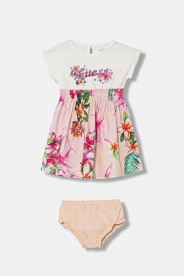 Guess Obleka za dojenčka Guess 2-pack