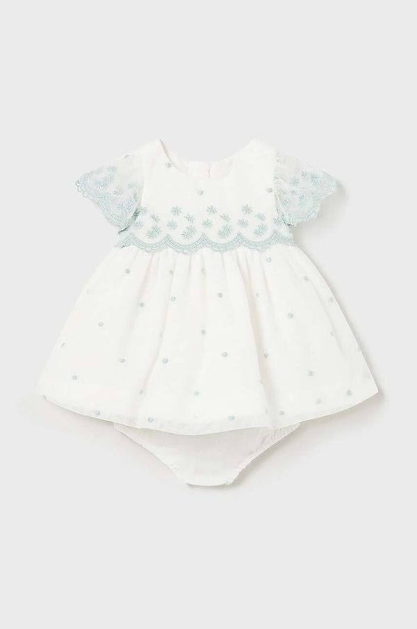 Mayoral Newborn Obleka za dojenčka Mayoral Newborn zelena barva