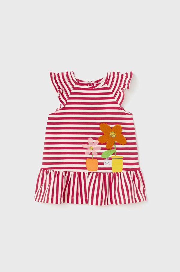 Mayoral Obleka za dojenčka Mayoral rdeča barva