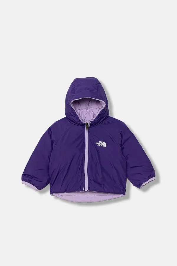The North Face Obojestranska otroška jakna The North Face BABY REVERSIBLE PERRITO HOODED JACKET