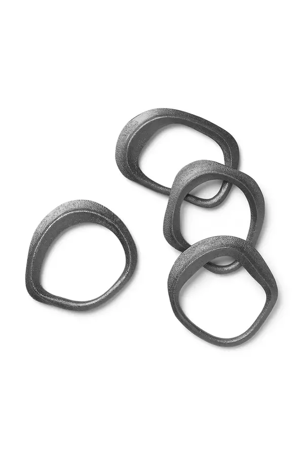 Ferm Living Obroč za prtičke ferm LIVING Flow 4-pack