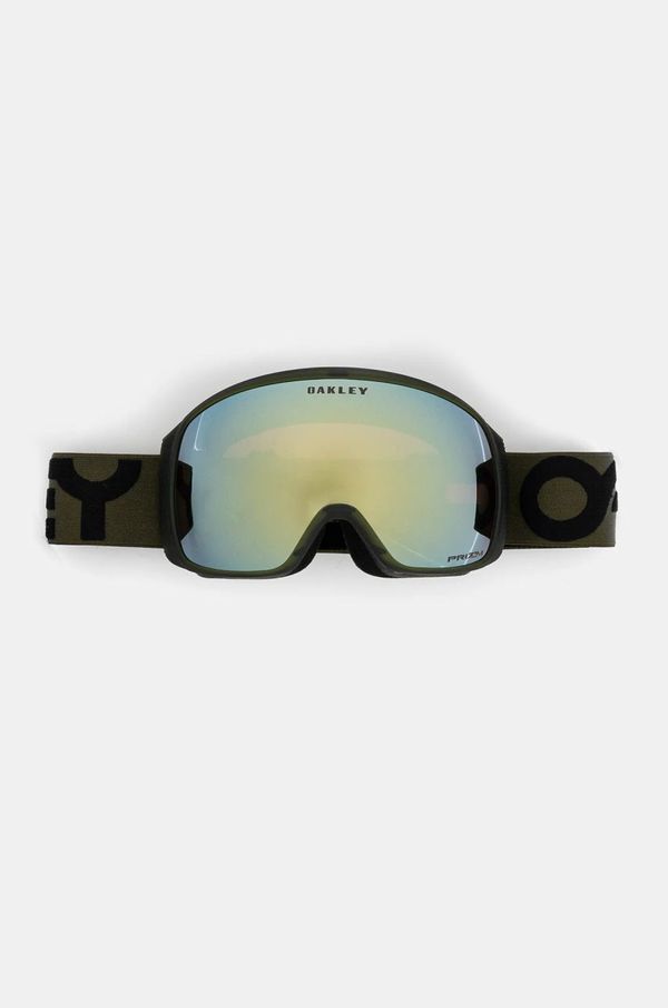 Oakley Očala Oakley Flight Tracker zelena barva, OO7104