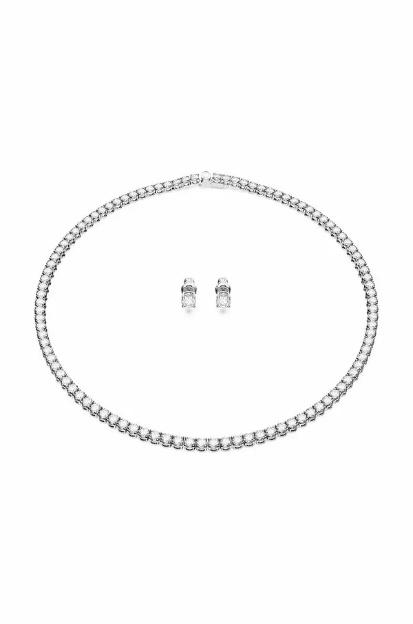 Swarovski Ogrlica in uhani Swarovski 5647730 RE MATRIX