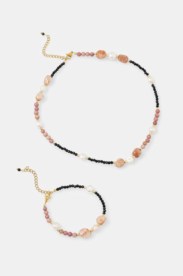 Answear Lab Ogrlica in zapestnica Answear Lab